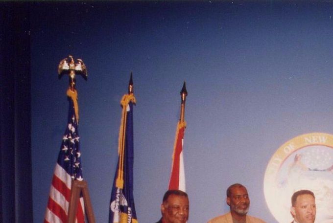 28 GENNAIO 1997 - PALAZZO MUNICIPALE DI NEW ORLEANS - CERIMONIA DEL GEMELLAGGIO NEW ORLEANS - ISOLA DEL LIRI